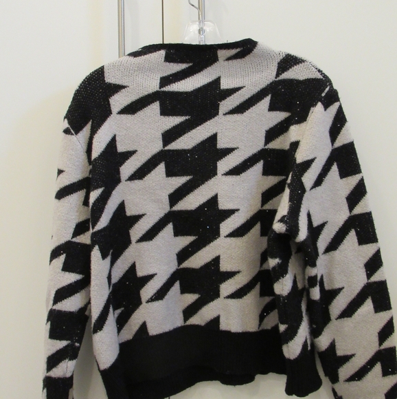 Kaily K Adorable Dog Tooth Sweater XL - Picture 5 of 6